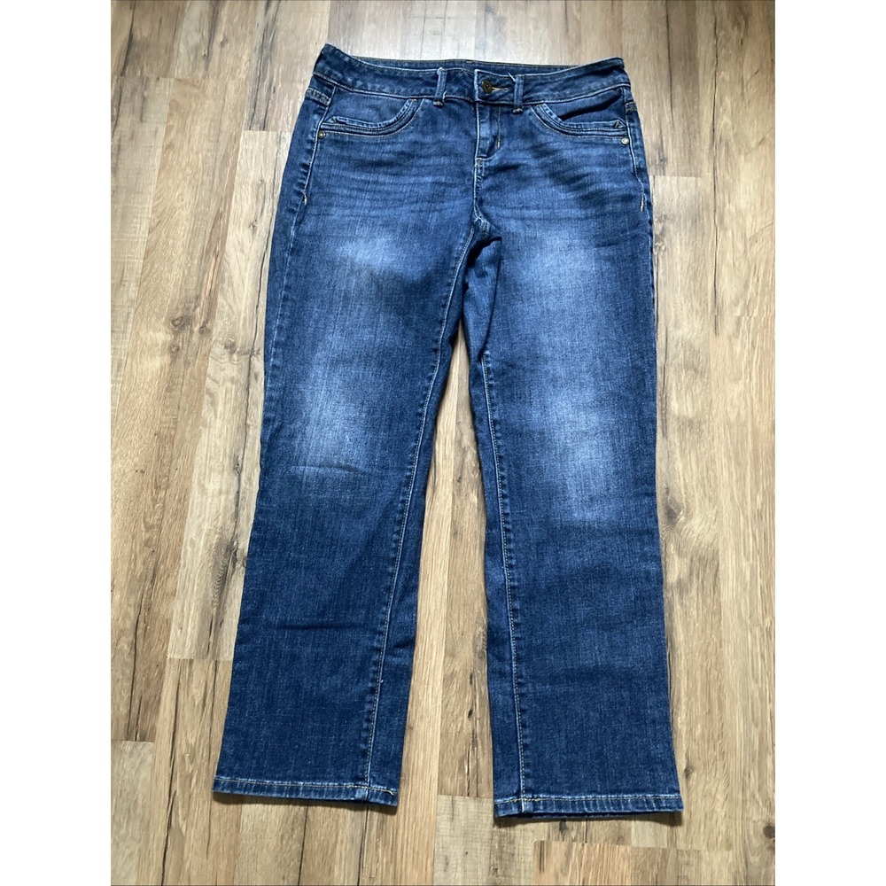 Simply Vera Vera Wang Jeans Womens 8 Blue Denim Stretch